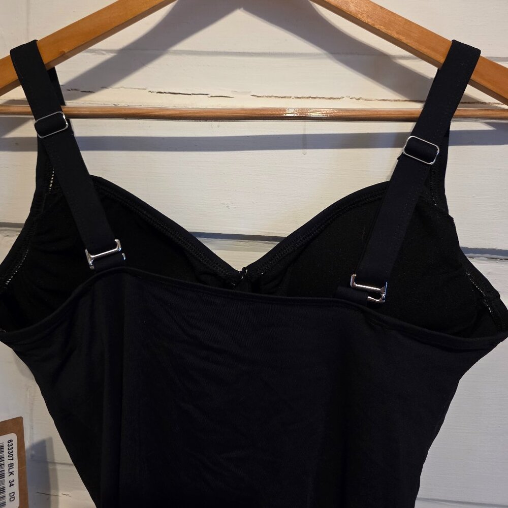 Title nine Black Women's Swim Tankini Top - Picture 3 of 9